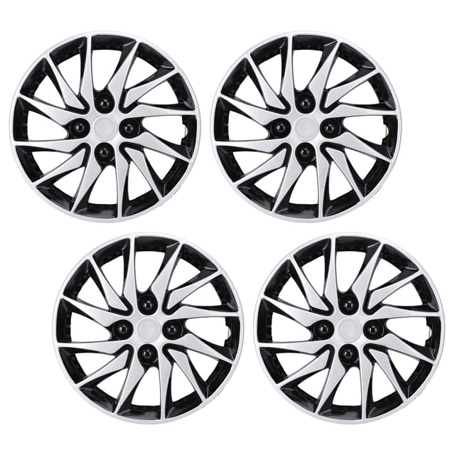 14in Hubcap Wheel Cover Stylish Scratch Proof Protective Replacement for Fiesta Escort Clio Felicia Sprint Accent Rio