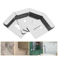 thumbnail image 2 of 8 Pcs Clips en Verre Support Mural pour Miroir Clips de Montage Mural pour Miroir Clips de Fixation pour Miroir de Commode, 2 of 9