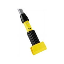 Rubbermaid Commercial Products Gripper Fiberglass Mop Handle, 54 in. Length, Blue & Yellow