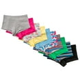 thumbnail image 5 of Alyce Ives Intimates High Waisted Cotton Boyshort, Prints & Solids, M, 10 Pack, 5 of 8