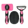 thumbnail image 3 of Undercoat Deshedding Rake for Cats & Dogs - Double Sided Dematting Comb for Tangled Knotted Hair - Grooming Brush Tool - Pet Shedding Solution, 3 of 8