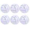 thumbnail image 1 of OULII Funny Inflatable Pool Volleyball for Teens Lightweight PVC Beach Ball for Playing White 1 Set, 1 of 8