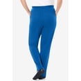 thumbnail image 2 of Woman Within Plus Size Tall 7-Day Straight-Leg Elastic-Waist Stretchy Knit Pant, 2 of 6