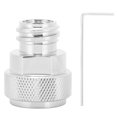 thumbnail image 3 of LAFGUR Soda Adapter With Wrench Copper Electroplating Brass CO2 Cylinder Conversion US, 3 of 8
