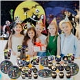 thumbnail image 3 of Nightmare Before Christmas Party Decorations Centerpieces Cake Toppers Supplies for Birthday Photo Props Honeycomb Table Toppers, 3 of 5