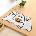thumbnail image 5 of Halloween Doormat, Ghost Spooky Gothic Cute Fun Halloween Floor Mat, Non Washable Welcome Mat, Fall Thanksgiving Rugs for Indoor Outdoor Entrance Home Bathroom Living Room Decor, 5 of 8