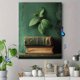 thumbnail image 4 of Qisvanset Framed Canvas Wall Art, 12x16 Inch John Sage Green Retro Kitchen Bible Wall Art, 4 of 5