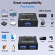 thumbnail image 5 of USB 3.0 Switch, Conmutador USB Bidireccional 2 en 1 Salida o 1 en 2, Switch USB MLEEDA Para 2 Comput, 5 of 9