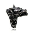 thumbnail image 3 of Mens Vintage Alloy Animal Ring: Giant Wolf Head Design Fashion Statement Ring for Men  Antique Silver Finish, 3 of 6