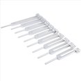 thumbnail image 2 of Juego de 9 Diapasones con Martillos para CuracióN, Terapia de Sonido, MeditacióN, Yoga, Aliviador del EstréS, Plata, 2 of 5