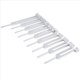 thumbnail image 2 of Juego de 9 Diapasones con Martillos para CuracióN, Terapia de Sonido, MeditacióN, Yoga, Aliviador del EstréS, Plata, 2 of 10