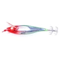 thumbnail image 1 of Señuelo Pesca Luminoso Anzuelos Calamar Anzuelo Artificial Cebos Jigging () Rojo, 1 of 3
