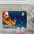 thumbnail image 5 of SDJMa Christmas Doormat,Outdoor Merry Christmas Santa Snowman Reindeer Decorative Door Mat,Outdoor Rug for Christmas Front Door, Entryway Decor (16 x 24 Inch), 5 of 7