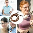 thumbnail image 4 of 1pc Eyeglasses Strap Cords For Men & Women, Premium Suede Eye Glasses Holders Glasses Around Chain Sunglasses Strap, 4 of 9