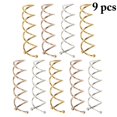 thumbnail image 2 of 9PCS Spiral Bobby Pin Metal Non-scratch Spin Hair Clip Twist Screw Hair Pin, 2 of 10