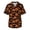 Black_008, variant on Mens Spooky Halloween Graphic Scrub Shirts Pumpkins Print Casual Short Sleeve V Neck Shirts Stylish Comfortable Funny Medical Top with 3 Pocket Yellow S