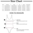 thumbnail image 6 of Swim Suits for Women 2024 Tummy Control High Waisted Bikini Sets Casual Two Piece Bathing Suit Front Cross Push Up Swimsuit, 6 of 6