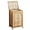 Natural, variant on Laundry Hamper with Lid,Bamboo Large Waterproof Clothes Laundry Basket,Removable Washing Bags with Handles,clothes basket (Natural)