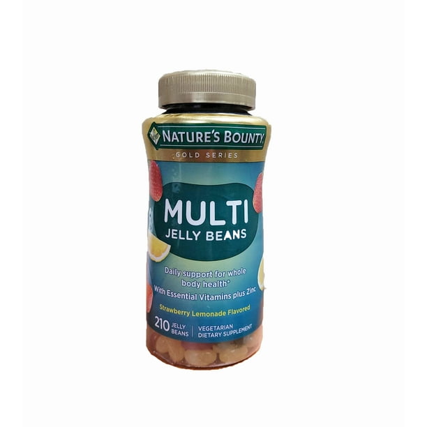 Nature's Bounty Multi Jelly Beans, with Zinc, Biotin, Vitamins A, D, E