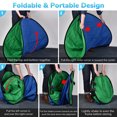 thumbnail image 4 of Yescom 6.5 x 4.7 Ft 2 Side Blue Green Backdrop Pop Up Photography Screen Panel Portable, 4 of 8