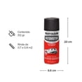 thumbnail image 3 of Pintura Aerosol RUST OLEUM 424Ml Negro Mate Removible 313529, 3 of 7