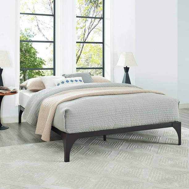 Modway Ollie Steel Platform Bed Frame, Multiple Sizes and Colors