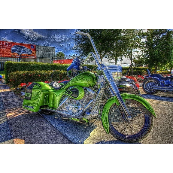 Harley-Davidson- CANVAS OR FINE PRINT WALL ART