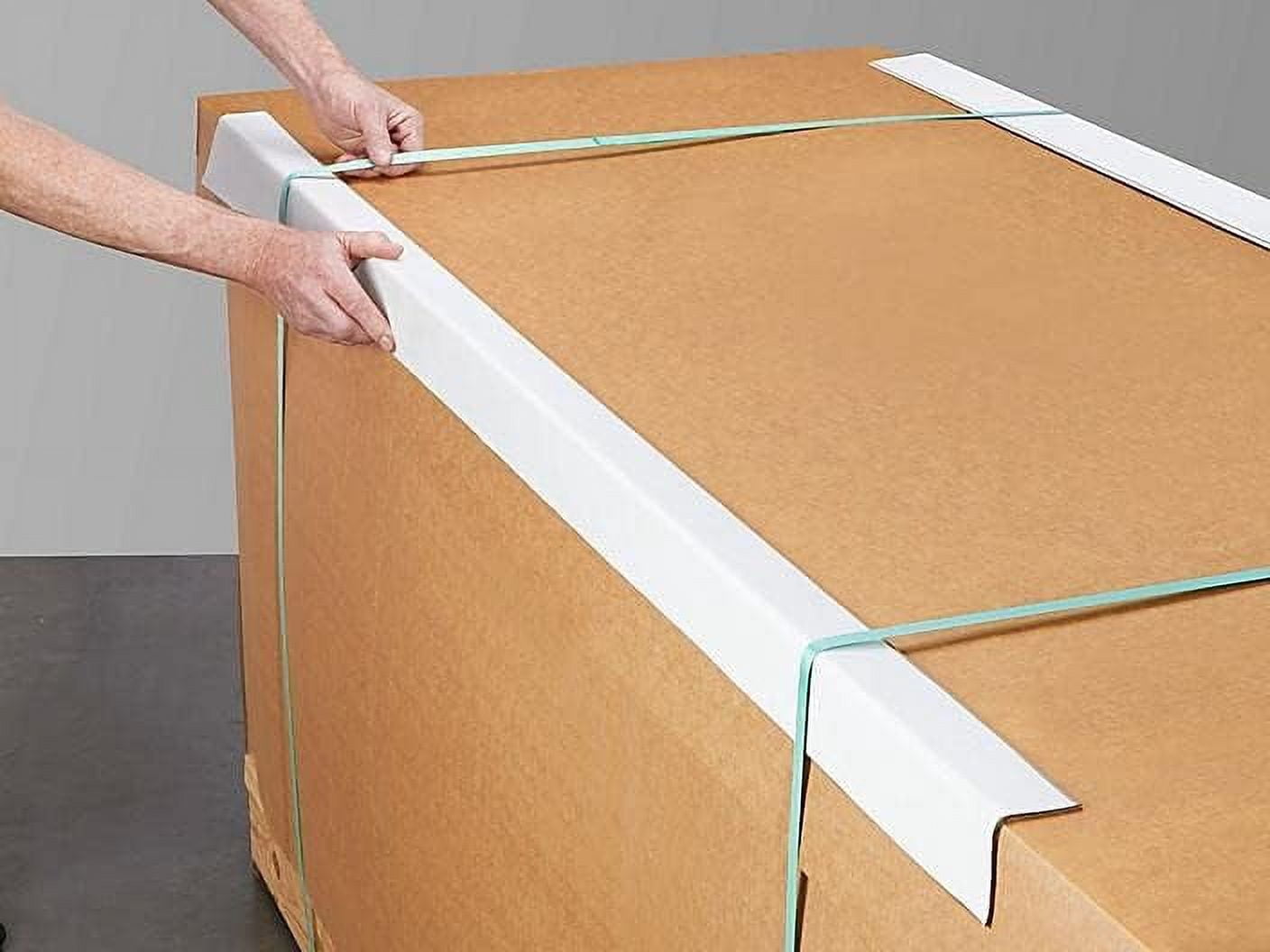 Cardboard Corners For Protection - Packaging Cardboard Edge Protector 2” X 2” X 87”-1/16, Pack of 25 (2x2x87)