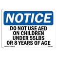 thumbnail image 1 of SignMission OS-NS-A-1218-L-15489 Panneau d'Avis OSHA 12 x 18 Po - Ne Pas Utiliser de Publicité pour Enfants, 1 of 1