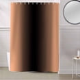 thumbnail image 5 of Fabric Shower Curtain Ombre Abstract Gradient Coral Pink and Black Shower Curtains with 12 Hooks Waterproof Machine Washable Bath Curtains for Bathroom, 72 x 84in, 5 of 6