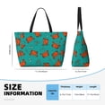 thumbnail image 4 of Easygdp Colorful Crab Bolsa de Viaje de Playa de Gran Capacidad, Bolsa Tote Perfecta para la Playa, Escapadas de Fin de Semana y Viajes, 4 of 7