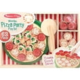 thumbnail image 1 of Set de pizza simulada de madera Melissa&Doug, 1 of 1
