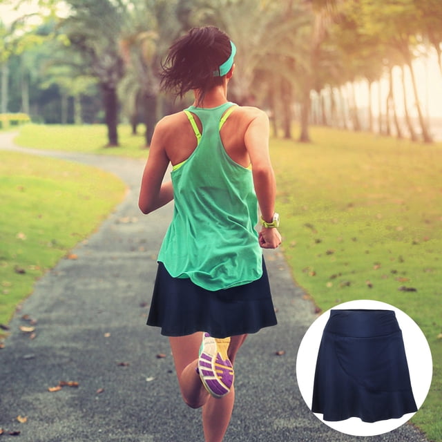 FOMIYES Falda Con Shorts Para Actividades Deportivas De Mujer