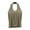 Green, variant on ctdiral Womens Backless Halter Top Scoop Neck Sleeveless Tank Tops Solid Color Lightweight Tunic Tops Summer Casual Comfy Tops Gray XL