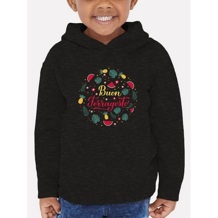 

Buon Ferragosto Fruits Wreath Hoodie Toddler -Image by Shutterstock 5 Toddler