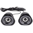 thumbnail image 2 of Altavoces para ordenador portátil, altavoz de escritorio con alimentación USB Altavoces de escritorio con alimentación USB Mini altavoz LED de escritorio creado magistralmente, 2 of 8