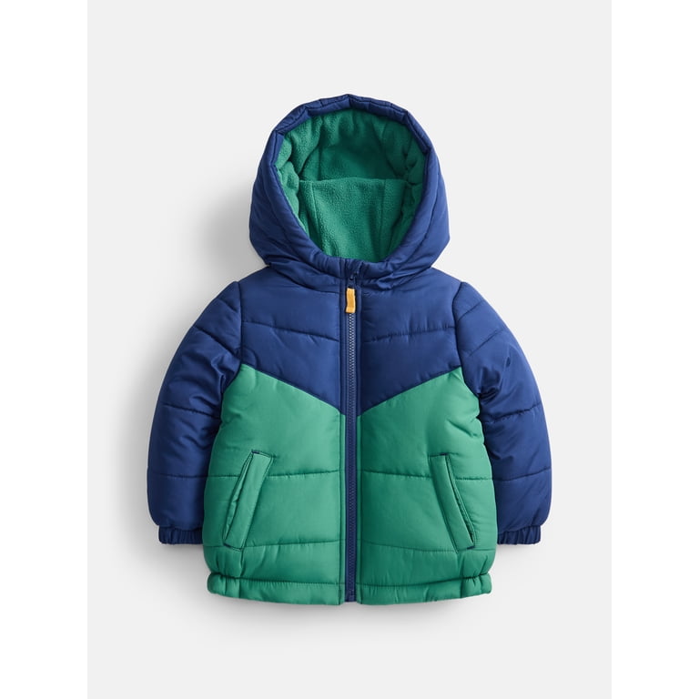 Carter's Child of Mine Toddler Colorblock Puffer Jacket photo 1