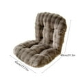 thumbnail image 3 of Winter One-Piece Thickened Chair Cushion, Seat and Backrest Pad for Office Chairs and Dining Chairs Comfortable and Warm for Home, Office, and Dorm Use During Winter, 3 of 6