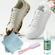 thumbnail image 4 of Limpiador de zapatos blancos, limpiador de zapatos, cepillo para zapatos, limpiador de zapatos, elimina la suciedad y el amarilleo, sin necesidad de agua, lavado en seco, 150 ml, artículos esenciales, 4 of 7