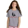 thumbnail image 3 of Funny Food Noodle Pun Pho Sho Panda Crewneck T Shirts Boy Girl Teen Brisco Brands M, 3 of 6