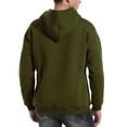 thumbnail image 6 of Flygo Men's Casual Fleece Sherpa Lined Hoodie Winter Warm Pullover Hooded Sweatshirt(Black-XL) .., 6 of 6