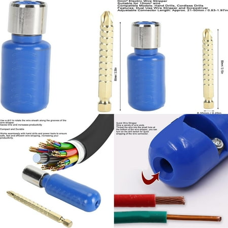 

Ideal Versatile Adjustable Multifunctional Cordless Screwdriver Combo with Wire Stripper for Home Improvement Needs - Perfect for Various DIY Projects and Electrical Work - Handy Hand Dri
