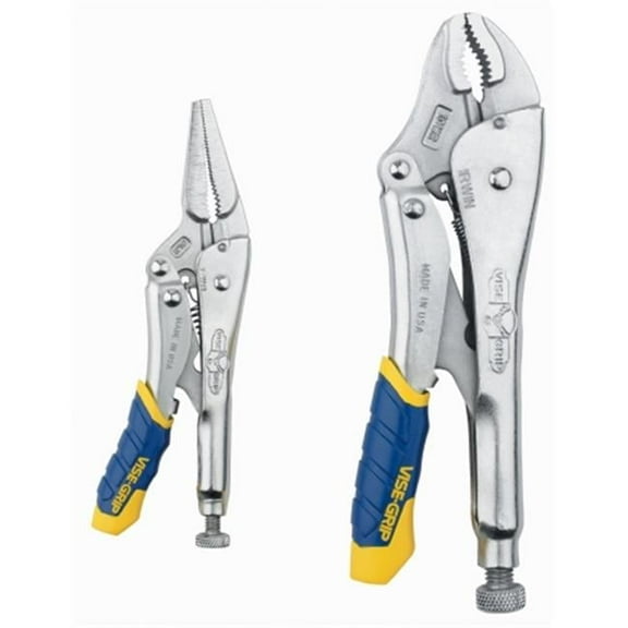 Irwin Industrial Tool 2 Piece Fast Release Locking Plier Set