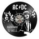 thumbnail image 3 of AC DC Vinyl Record Wall Clock Modern Design Music Rock Band Vintage Vinyl CD Clocks Wall Watch Home Decor Gifts for Fans, 3 of 5