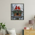 thumbnail image 4 of Paint By Numbers Kit for Adults Beginner - DIY Cardinal Birds On Decorated Birdhouse Canvas Painting Kits for Adults, Frameless Paint By Number for Adults for Home Wall Decor 16x20 Inch, 4 of 7