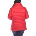 thumbnail image 3 of White Mark Women's Plus Size Puffer Coat, 3 of 5