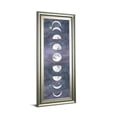 thumbnail image 1 of Classy Art 1742 18 x 42 in. Moon Chart II by Naomi Mccavitt Framed Print Wall Art, 1 of 4