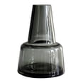 thumbnail image 4 of Jarrón de flores de vidrio, jarrón minimalista con forma de capullo, maceta de almacenamiento, adornos hidropónicos estilo B, 4 of 9