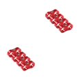 thumbnail image 3 of Conector de Abrazadera Sidaley 4 Uds Rojo AN8 2piezas, 3 of 6
