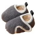 thumbnail image 1 of Wdgfv Baby Booties Nomad Slipper with Memory Foam Grey 3.5-4 Years, 1 of 7